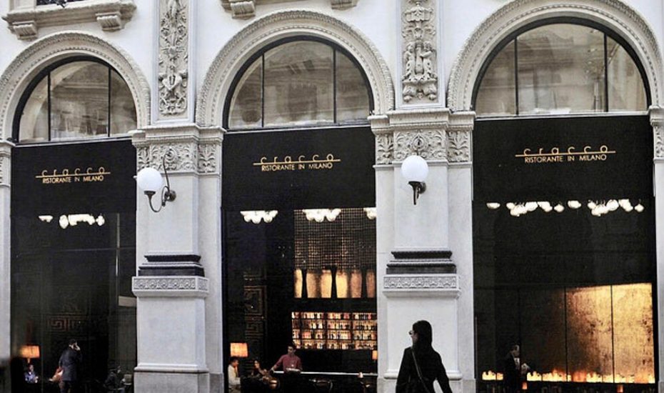 Il Ristorante Cracco in Galleria Vittorio Emanuele II a Milano 