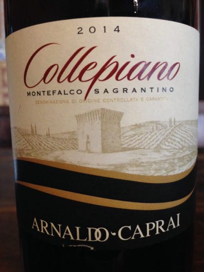 Il Sagrantino Collepiano