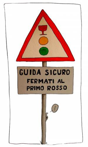 La vignetta di Angela Granzotto: Guida sicura