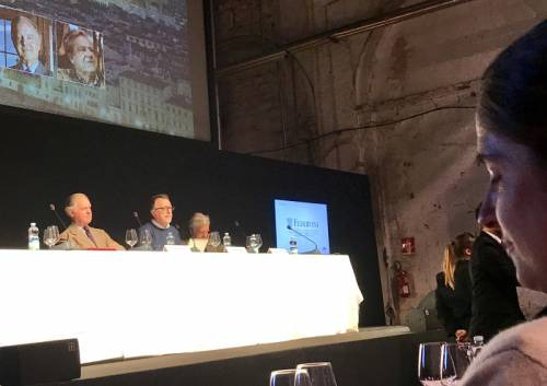 La degustazione di Tignanello e Sassicaia con Piero Antinori e Mario Incisa della Rocchetta al Congresso Assoenologi a Firenze