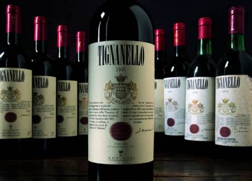Tignanello, il vino preferito on-line, secondo Idealo