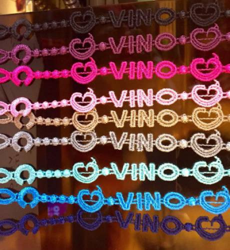 I braccialettini Cruciani del Padiglione Vino by Expo2015