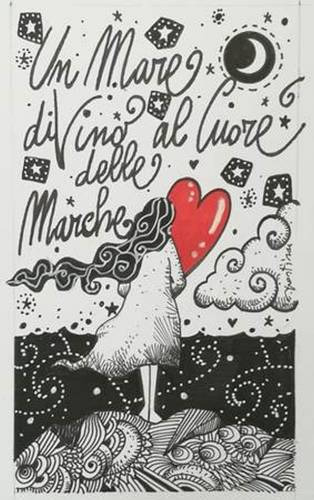 La “Bottiglia Solidale” con l’etichetta “Un Mare diVino al Cuore delle Marche” lanciata dal Movimento Turismo del Vino della Regione