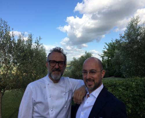 Filippo Bartolotta e Massimo Bottura