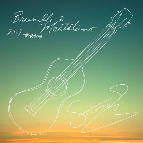 4 stelle, come da rumors, per la vendemmia 2017 del Brunello di Montalcino, sancita dalla formella firmata da Sting