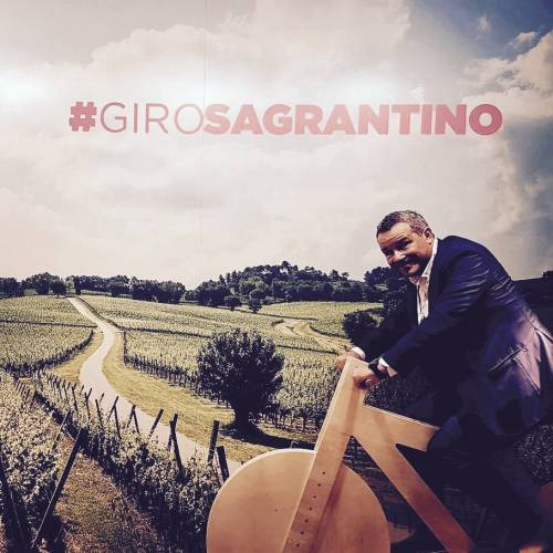 Tanta promozione per il territorio ed i suoi produttori con il Giro tra i filari del Sagrantino di Montefalco