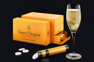 Un&rsquo;agenzia di comunicazione russa lancia l&rsquo;ultima trovata della Maison de Champagne Veuve Clicquot: lo Champagne in pastiglie. Una boutade, spacciata per vera, che in un giorno ha fatto il giro del web e dei social