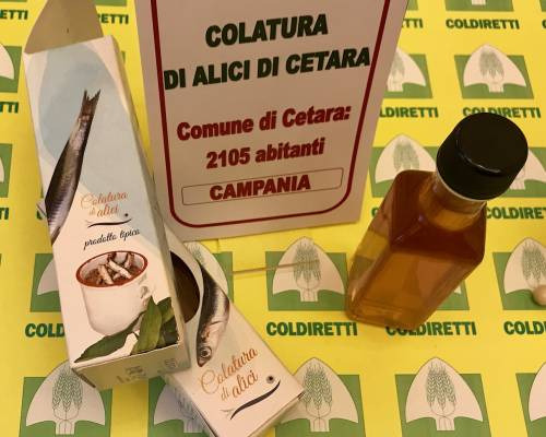 La colatura di Alici di Cetara