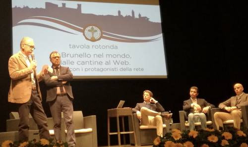 Il convengo sul tema dell’e - commerce organizzato dal Consorzio del Brunello di Montalcino