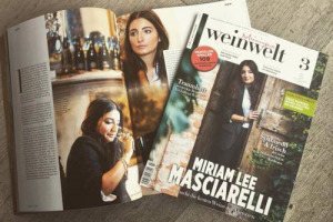 Tra i tanti volti da copertina dell&rsquo;Italia del vino, c&rsquo;&egrave; quello di Miriam Masciarelli, sulla prima pagina del magazine tedesco Meininger&rsquo;s Weinwelt. Un omaggio alla giovane vignaiola che ha preso le redini dell&rsquo;azienda enoica pi&ugrave; importante d&rsquo;Abruzzo