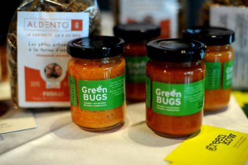 Con gli insetti si produce anche una crema spalmabile