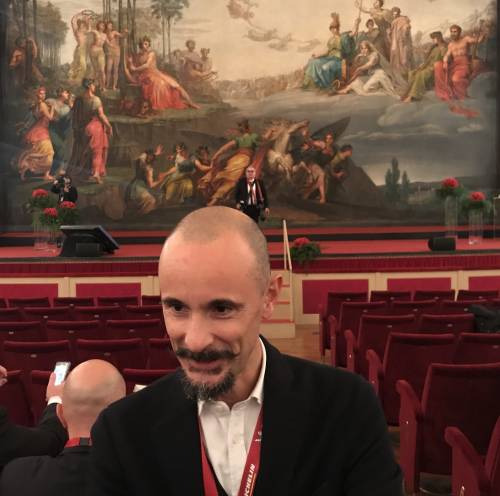 Enrico Crippa, chef tre stelle Michelin del Piazza Duomo di Alba