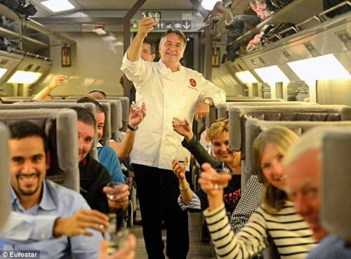 Il record mondiale dello Champagne: viaggia a 300 km/orari, da Londra a Parigi