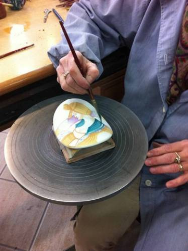 Artigiani faentini all’opera