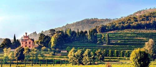 La maison Castello Bonomi in Franciacorta