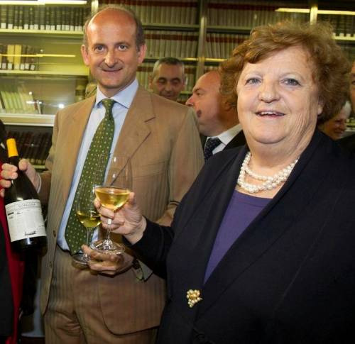 Lamberto Frescobaldi e il Ministro delle Giustizia, Anna Maria Cancellieri