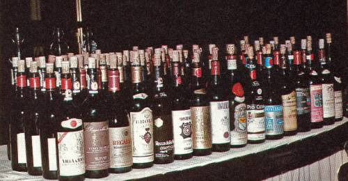 I vini del primo Gala Italia negli Usa nel 1985