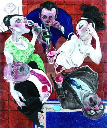 Gli intenditori, opera di Enrico Robusti, in mostra a Palazzo Antinori