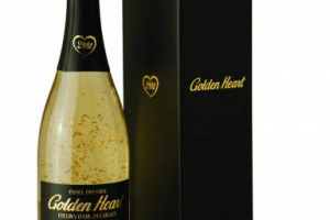 Un lusso da bere anche per le festivit&agrave; natalizie: arriva in Italia, Golden Heart, l&rsquo;unico champagne al mondo, prodotto a Reims, con mille cuoricini d&rsquo;oro 24 carati, micronizzati, che spariscono, proprio come le bollicine, a contatto con il palato