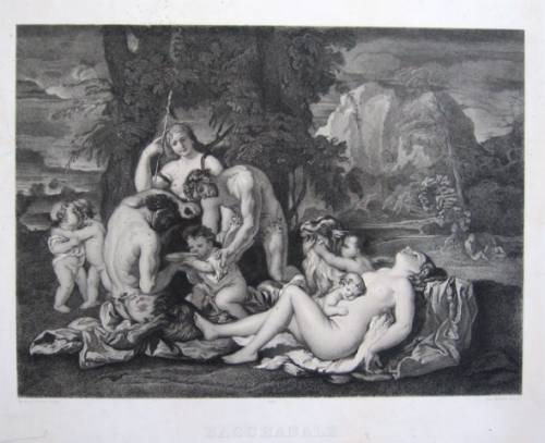 Alphonse Charles Masson da Nicolas Poussin, Baccanale, 1869