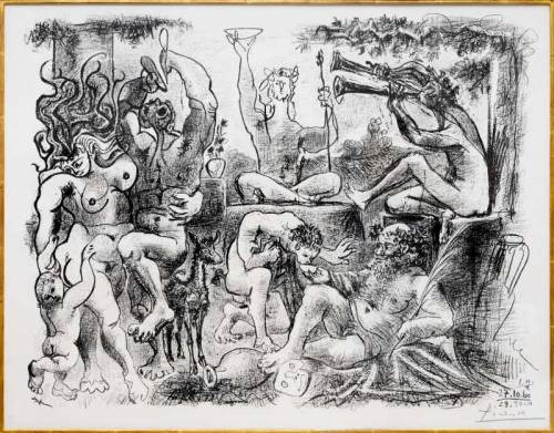 La Collezione incisioni sul vino di Ferragamo a Il Borro riapre al pubblico: new entry Picasso