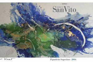 IL VINO STA ALL’ARTE COME L’ETICHETTA STA AL QUADRO: QUESTA LA FILOSOFIA CHE SI CELA DIETRO LA NUOVA ETICHETTA CREATA DA TATSUNORI KANO, CELEBRATO ARTISTA NIPPONICO, PER IL PIGNOLETTO 2006 DI VIGNETO SAN VITO