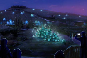 Nel momento del suo &ldquo;letargo&rdquo; invernale la vigna rinasce attraverso la luce. O meglio, attraverso le &ldquo;Luci in vigna&rdquo;, istallazione artistica luminosa tra i vigneti del Chianti Classico voluta dalla Famiglia Cecchi per le festivit&agrave; natalizie