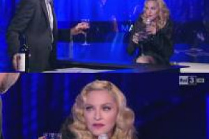 &ldquo;Che ognuno di noi trovi dentro di s&eacute; il proprio cuore ribelle, salute&rdquo;: ecco il brindisi a base di Sassicaia, vino mito dell&rsquo;Italia nel mondo, tra Fabio Fazio e la super star Madonna, ieri in onda a &ldquo;Che Tempo che fa&rdquo; (Rai3)