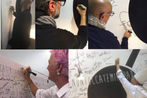 “Nontoccatemilapadella”: il manifesto per valorizzare uno dei simboli della storia della cucina italiana by Pentole Agnelli, azienda leader del settore e sottoscritto dai più famosi chef d’Italia come Massimo Bottura, Niko Romito e Cristina Bowerman