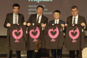 Vinitaly 2016 - Meno burocrazia, pi&ugrave; coraggio degli imprenditori, e la sfida del digitale da affrontare senza paura per coglierne le grandi opportunit&agrave; e crescere ancora: la ricetta per il futuro del Premier Renzi e del fondatore Alibaba Jack Ma