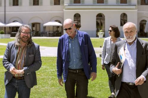 Michel Pollan, Carlin Petrini e Andrea Pieroni