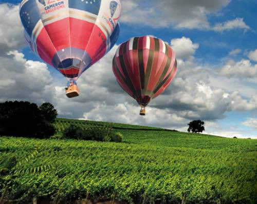 Mongolfiere del mondo sulla Strada del Sagrantino, il grande rosso dell’Umbria
