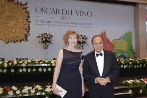 Letizia Moratti e Bruno Vespa