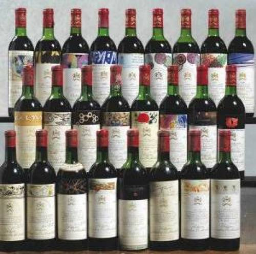 Le etichette realizzate da grandi artisti per Mouton Rothschild