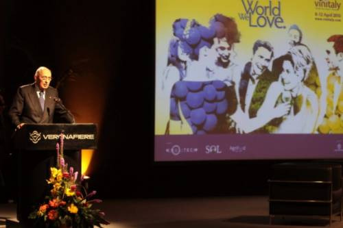 Il Presidente della Repubblica Giorgio Napolitano a Vinitaly 2010