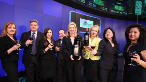 Brunello Castello Banfi e Amarone Allegrini brindano al Nasdaq