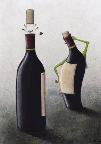 La vignetta di Nicola Hendrickx nel Concorso internazionale “Spirito di Vino”, organizzato dal Movimento Turismo del Vino Friuli Venezia Giulia