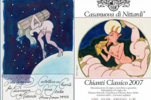 &ldquo;LE ALLEGRE COMARI DEL VITICOLTORE&rdquo;, OVVERO &ldquo;LA PIU&rsquo; PICCOLA ORGIA DEL MONDO&rdquo;, IN UN BACCANALE PER L&rsquo;ETICHETTA DELLA LIMITED EDITION DEL CHIANTI CLASSICO CASANUOVA DI NITTARDI 2007, FIRMATA DAL GRAFICO, AUTORE, ILLUSTRATORE ALSAZIANO TOMI UNGERER
