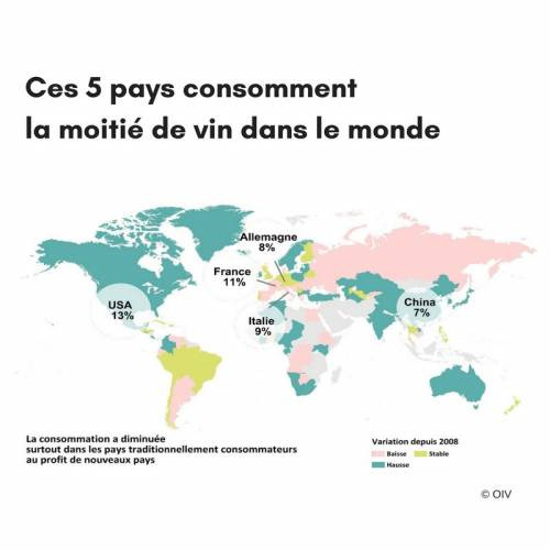 I dati del consumo di vino nel 2017