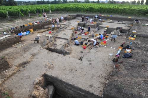 Gli scavi di Casale del Giglio