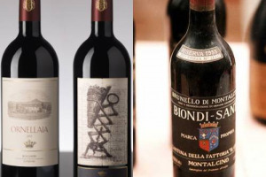 Biondi Santi, Ornellaia under Christie&rsquo;s hammer
