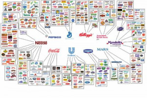 Nestlé, Coca-Cola, Unilever, Danone, Mars, Mondel&#275;z, Associated British Foods, Kellogg’s, General Mills, Pepsico: ecco le 10 multinazionali che nel mondo globale controllano ciò che mangiamo spartendosi il mercato del cibo. Così Oxfam International