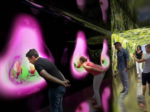 Un rendering del Padiglione Vino ad Expo2015