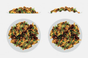 Se la lotta contro l’obesità partisse dal piatto? Secondo il designer lituano Nauris Cinovics il vero nemico non è il cibo, ma l’appetito. Così ha inventato il piatto anti - abbuffate: convesso, inganna l’occhio e ci fa credere di mangiare di più