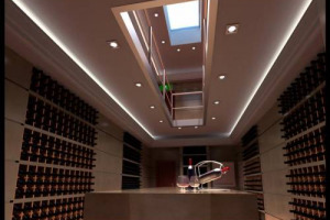 UN &ldquo;CAVEAU&rdquo; ESCLUSIVO NEL CUORE DI ROMA PER L&rsquo;AMBASCIATORE USA, REALIZZATO A TEMPO DI RECORD (9 MESI). IL 23 LUGLIO NASCE LA CANTINA DI VILLA TAVERNA , PROGETTATA DA AGNESE MAZZEI, CHE CUSTODISCE 5.000 BOTTIGLIE DONATE DA IMPORTANTI GRIFFE ITALIANE