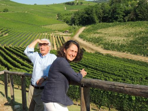 Albiera Antinori, presidente di Prunotto e di Marchesi Antinori, che ha affidato la ristrutturazione all’architetto torinese Paolo Cattaneo