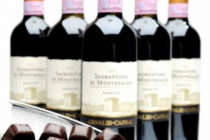 TENDENZE & CUORISITA’ - QUANDO IL VINO E’ “DENTRO” AL CIOCCOLATO: DOPO LE PRALINE AL BEN RYE’ DI DONNAFUGATA E QUELLE AL SAGRANTINO PASSITO DI CAPRAI ARRIVA RE-CIOC, CIOCCOLATINO RIPIENO AL RECIOTO DI SOAVE