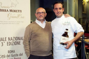 UNDER 35 E CON LA PASSIONE DELLA BIRRA IN CUCINA: È LUIGI SALOMONE, SOUS-CHEF DI “MARENNÀ”, RISTORANTE DELLA CANTINA CAMPANA FEUDI DI SAN GREGORIO (1 STELLA MICHELIN), VINCITORE DEL “PREMIO BIRRA MORETTI GRAND CRU” DI BIRRA MORETTI & IDENTITÀ GOLOSE