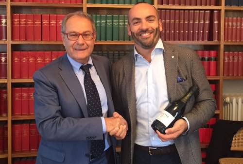 Sandro Boscaini e Carlo Caramel