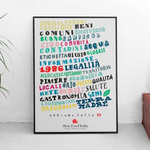 Il Manifesto Slow Food compie 30 anni